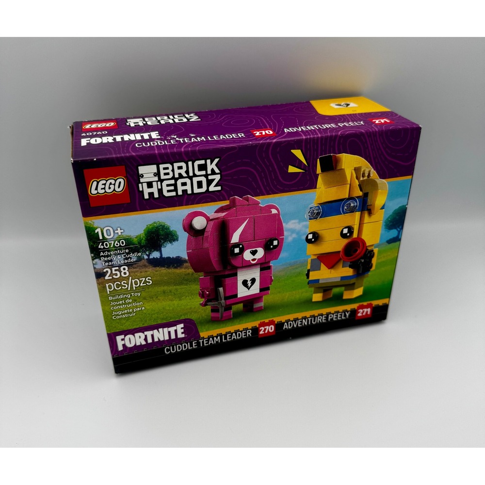[NEW/SEALED] LEGO BrickHeadz Fortnite: Adventure Peely & Cuddle Team Leader